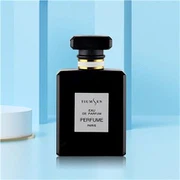 Frasco de perfume negro vintage