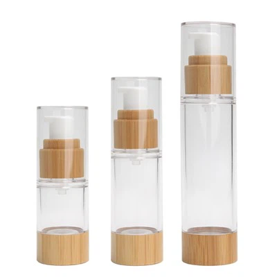 Botellas vacías de loción corporal