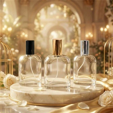 Forma de botella de perfume